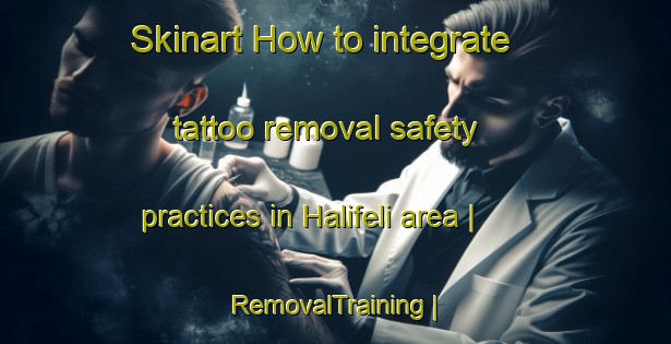Skinart How to integrate tattoo removal safety practices in Halifeli area | RemovalTraining | RemovalClasses | SkinartTraining-Turkey